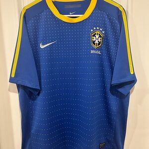 Nike Brazil Vintage 2010 Away Jersey